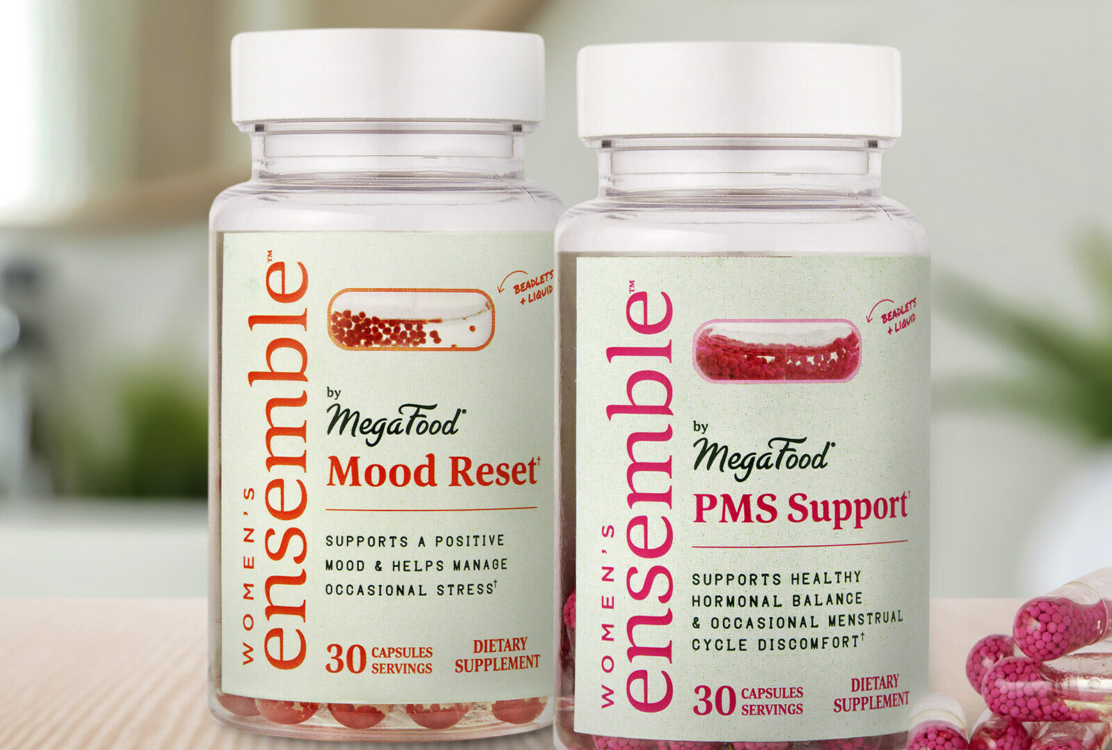 The new Women’s Ensemble collection includes doctor-formulated Mood Reset and PMS Support.